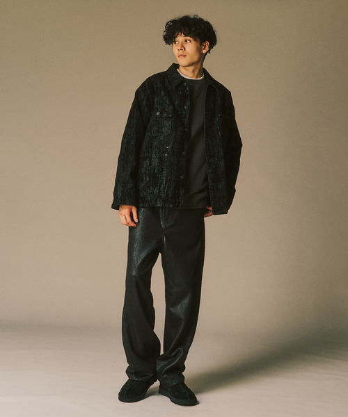 ベロアデニム カバーオール（カバーオール）｜417 EDIFICE（フォー