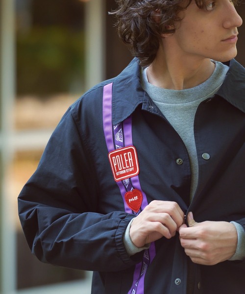 POLeR/ポーラー　POLeR×GSC 60/40 COACH JACKET 25【GSC別注】