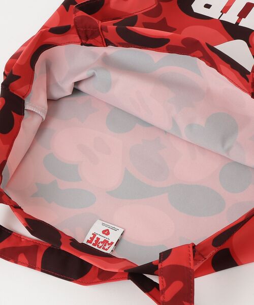 A BATHING APE（アベイシングエイプ）の「APEE TOTE BAG #5（トートバッグ・レディース・レッド・FREE）」の6枚目の写真