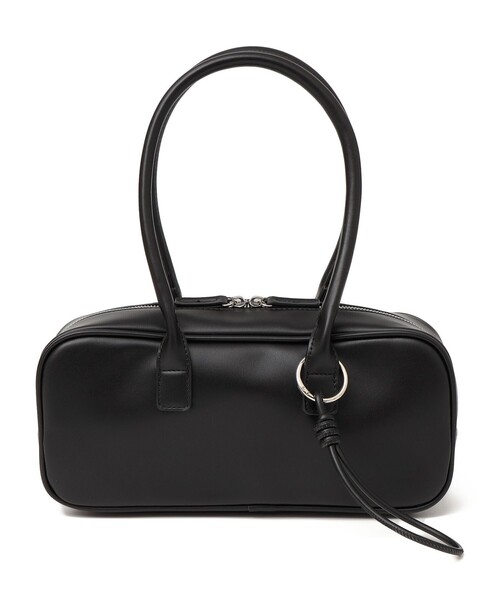 SHIPS Colors（シップス カラーズ）の「SHIPS Colors:スクエア ボストン バッグ（ショルダーバッグ・レディース・ブラック/ブラウン・ONE SIZE）」の7枚目の写真