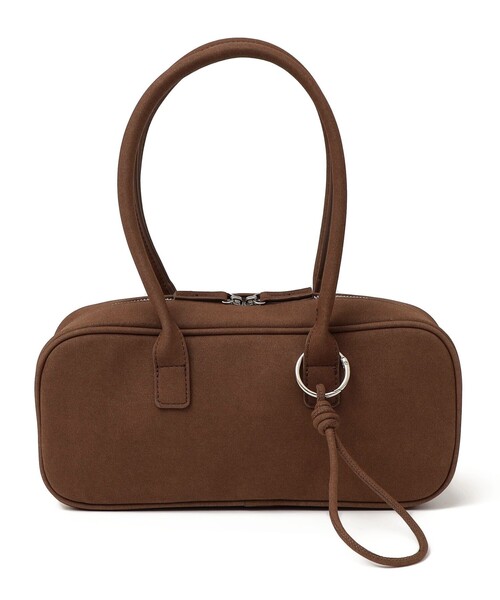 SHIPS Colors（シップス カラーズ）の「SHIPS Colors:スクエア ボストン バッグ（ショルダーバッグ・レディース・ブラック/ブラウン・ONE SIZE）」の8枚目の写真