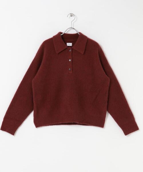 セール】FOX混衿付き畦ニット（ニット/セーター）｜URBAN RESEARCH