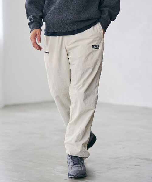 DISCUS（ディスカス）の「DISCUS（ディスカス）別注裏フリースナイロンパンツ（その他パンツ・メンズ・ネイビー/ダークグレー/オフホワイト・XL/L/M/S）」の4枚目の写真