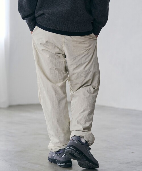 DISCUS（ディスカス）の「DISCUS（ディスカス）別注裏フリースナイロンパンツ（その他パンツ・メンズ・ネイビー/ダークグレー/オフホワイト・XL/L/M/S）」の7枚目の写真