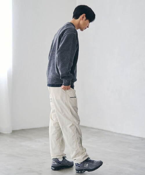 DISCUS（ディスカス）の「DISCUS（ディスカス）別注裏フリースナイロンパンツ（その他パンツ・メンズ・ネイビー/ダークグレー/オフホワイト・XL/L/M/S）」の11枚目の写真