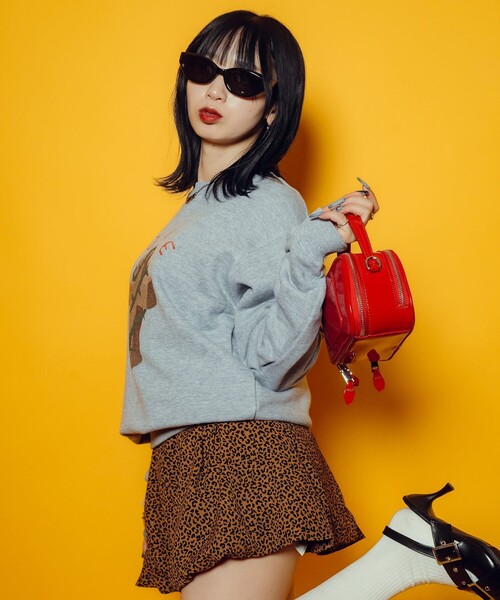Subciety(サブサエティ)の「【WOMEN】Thorn cross sweat shirt(スウェット・レディース・グレー/ストーン/ブラック・FREE)」の19枚目の写真