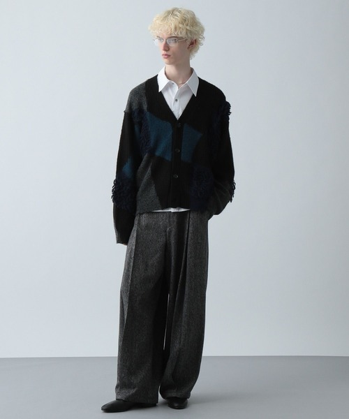 HARE（ハレ）の「パールボタンブロードシャツ(HARE)（シャツ/ブラウス・メンズ・ブルー/ブラック/ホワイト・SMALL/MEDIUM）」の8枚目の写真