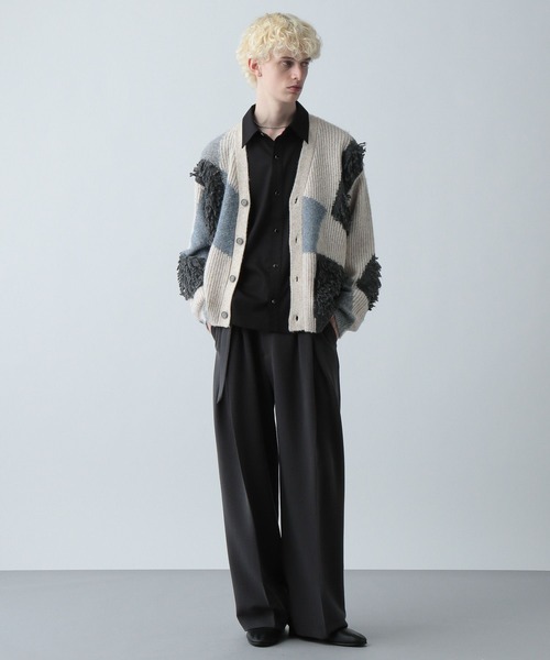 HARE（ハレ）の「パールボタンブロードシャツ(HARE)（シャツ/ブラウス・メンズ・ブルー/ブラック/ホワイト・SMALL/MEDIUM）」の14枚目の写真