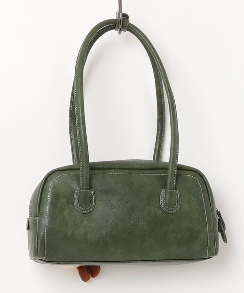 セール】Y2K レトロスクエアバッグ 【チャーム付】（ショルダーバッグ