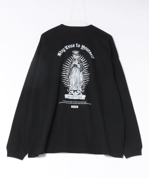 Leyline（レイライン）の「【Leyline】Urban Maria l/s tee（Tシャツ/カットソー・メンズ・ホワイト×ブルー/ホワイト×レッド/ブラック×ホワイト・LARGE/MEDIUM/X-LARGE）」の13枚目の写真