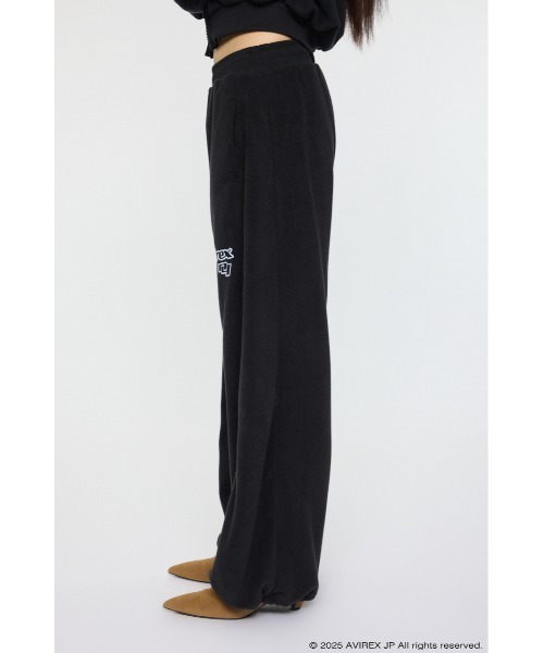 MOUSSY(マウジー)の「AVIREX FLEECE パンツ(その他パンツ・レディース・ブラック/杢グレー/レッド・FREE)」の8枚目の写真