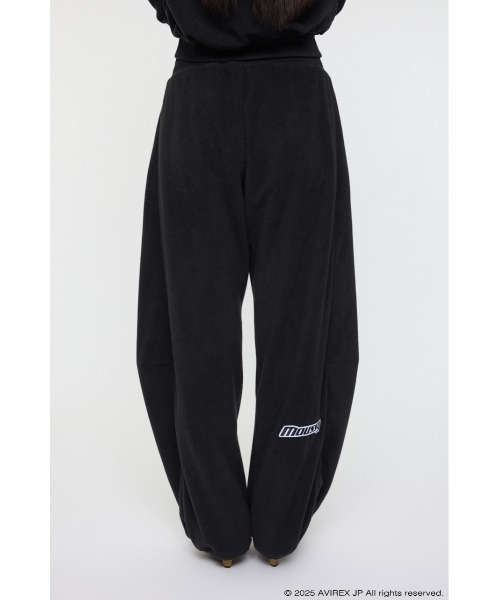 MOUSSY(マウジー)の「AVIREX FLEECE パンツ(その他パンツ・レディース・ブラック/杢グレー/レッド・FREE)」の9枚目の写真