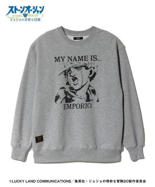 glamb（グラム）の「E・Alnino Sweat（スウェット・メンズ・グレー/ホワイト・XL/L/M/S）」の4枚目の写真