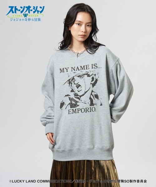 glamb（グラム）の「E・Alnino Sweat（スウェット・メンズ・グレー/ホワイト・XL/L/M/S）」の6枚目の写真