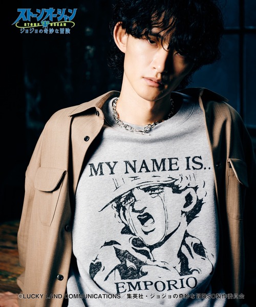 glamb（グラム）の「E・Alnino Sweat（スウェット・メンズ・グレー/ホワイト・XL/L/M/S）」の9枚目の写真