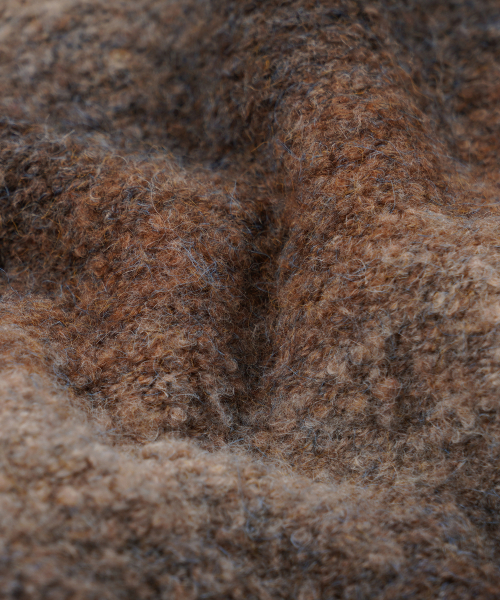 FRIZMWORKS(フリズムワークス)の「GRADATION BOUCLE KNIT _ BROWN(ニット/セーター・メンズ・その他・SMALL/MEDIUM/LARGE/X-LARGE)」の6枚目の写真