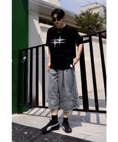 GRAVER（グレーバー）の「[ユニセックス]エターニティ 半袖Tシャツ_ブラック（Tシャツ/カットソー・レディース・ブラック・SMALL/MEDIUM/LARGE/X-LARGE）」の4枚目の写真