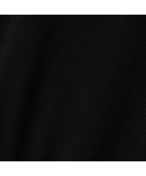 NODU（ノードユー）の「プレーンヘンリーネック半袖ニット[黒]（ニット/セーター・メンズ・その他・MEDIUM/LARGE）」の12枚目の写真
