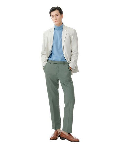MUSINSA STANDARD（ムシンサスタンダード）の「リラックスベーシックブレザー【ダスティクリーム】（テーラードジャケット・メンズ・その他・X-LARGE/XX-LARGE/MEDIUM/LARGE）」の12枚目の写真