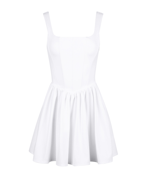 YOUHEE(ユヒ)の「BASIC CORSET DRESS WHITE(ワンピース・レディース・その他・SMALL/MEDIUM)」の2枚目の写真