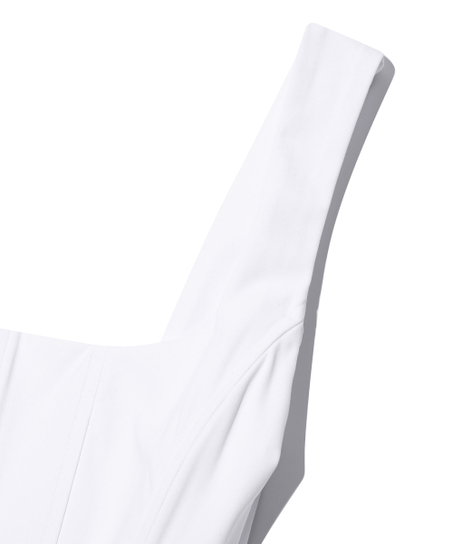 YOUHEE(ユヒ)の「BASIC CORSET DRESS WHITE(ワンピース・レディース・その他・SMALL/MEDIUM)」の4枚目の写真