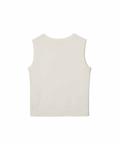 RENSE（レンセ）の「Scoop Neck Rivet Sleeveless Knit Ivory（ニット/セーター・レディース・その他・FREE）」の5枚目の写真