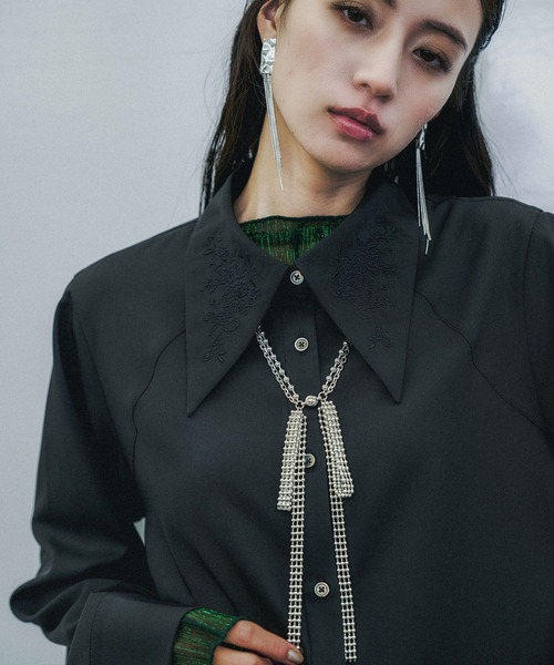 HARE（ハレ）の「リボンモチーフマグネットネックレス(HARE)（ネックレス・レディース・シルバー・FREE）」の9枚目の写真