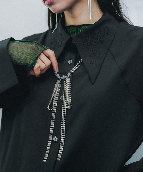 HARE（ハレ）の「リボンモチーフマグネットネックレス(HARE)（ネックレス・レディース・シルバー・FREE）」の10枚目の写真