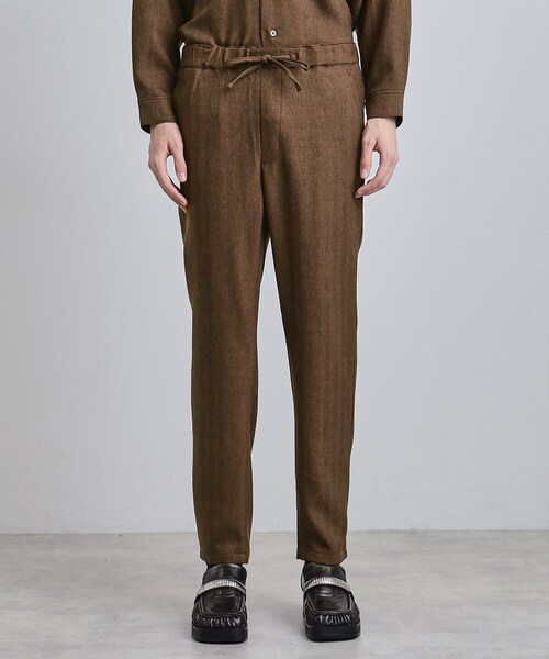 tk.TAKEO KIKUCHI(ティーケータケオキクチ)の「ウール調ヘリンボンイージーパンツ(その他パンツ・メンズ・ブラウン系その他/チャコールグレー/ネイビー・04/03/02)」の15枚目の写真