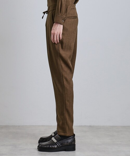 tk.TAKEO KIKUCHI(ティーケータケオキクチ)の「ウール調ヘリンボンイージーパンツ(その他パンツ・メンズ・ブラウン系その他/チャコールグレー/ネイビー・04/03/02)」の4枚目の写真