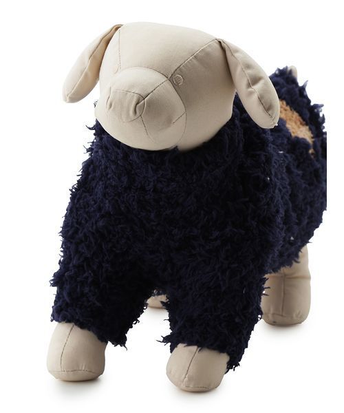 gelato pique（ジェラートピケ）の「【HOLIDAY】【CAT&DOG】ジェラートスノーベアジャガードプルオーバー（ペットウェア・レディース・アイボリー/ネイビー・L/M/S）」の18枚目の写真