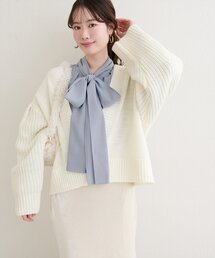 natural couture | ざっくり編みカーディガン(カーディガン/ボレロ)