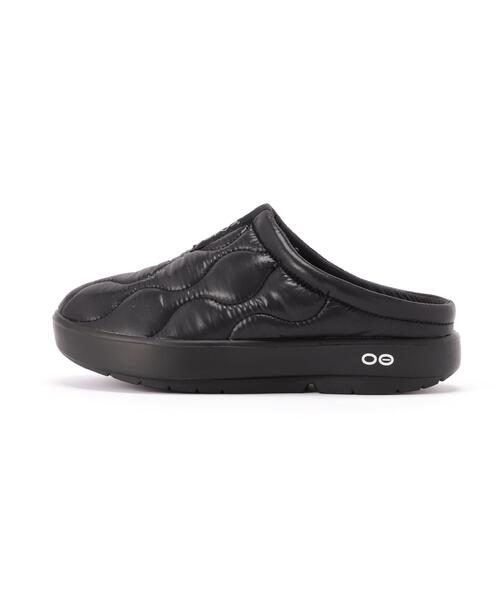 OOFOS（ウーフォス）の「OOFOS/ウーフォス/Women's OOcoozie Thermo Mule - Black（スリッポン・レディース・ブラック・23/24/25）」の8枚目の写真
