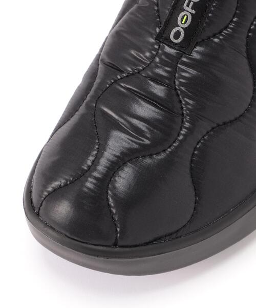 OOFOS（ウーフォス）の「OOFOS/ウーフォス/Women's OOcoozie Thermo Mule - Black（スリッポン・レディース・ブラック・23/24/25）」の10枚目の写真