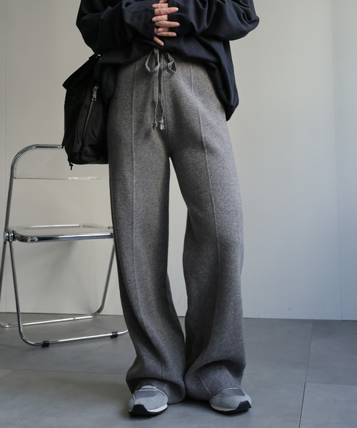 ap retro(アプレトロ)の「ニットラフパンツ(その他パンツ・レディース・ブラック/ブラウン/ベージュ/チャコール・FREE)」の15枚目の写真