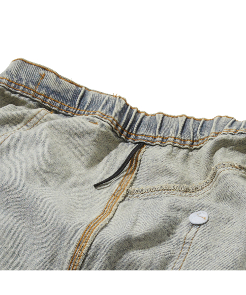 PENFIELD（ペンフィールド）の「ベルト付きガセットファティーグポケットバミューダパンツライトインディゴ_FR2WP01U（その他パンツ・メンズ・スカイブルー・SMALL/MEDIUM/LARGE/X-LARGE）」の7枚目の写真