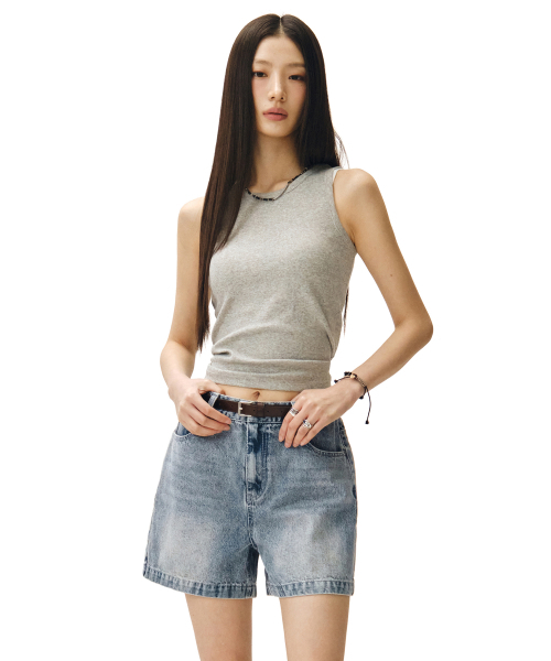 DECET WOMEN(デケット ウーマン)の「シグネチャーデニムショーツ DCWPT007LBlueB(その他パンツ・レディース・その他・X-SMALL/SMALL/MEDIUM/LARGE)」の5枚目の写真