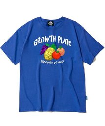 GROWTH PLATE FRUITS GRAPHIC Tシャツ - ブルー