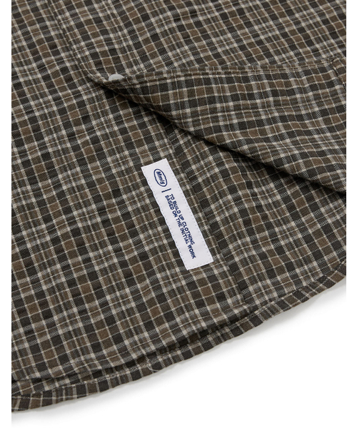MMLG（エムエムエルジー）の「[Mmlg] SERIES SHIRT (BROWN)（シャツ/ブラウス・レディース・その他・SMALL/MEDIUM/LARGE/X-LARGE）」の9枚目の写真