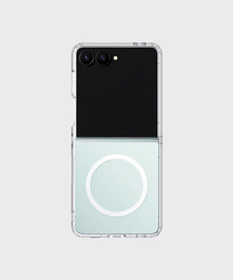 SLBS（エスエルビーエス）の「モノラインクリアマグネットケース for Galaxy Z Flip7（スマホケース/カバー）」