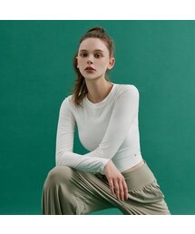 SKULLPIG（スカルピグ）の「[SWT22015-02] コージーデイリークロップTシャツホワイト（Tシャツ/カットソー）」