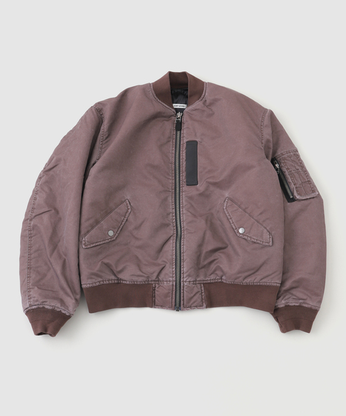 JOINT WORKS(ジョイントワークス)の「フェードナイロン パッファー MA-1 / Faded Nylon Puffer MA-1(MA-1・メンズ・ブラウン/ブラック・MEDIUM/LARGE)」の19枚目の写真