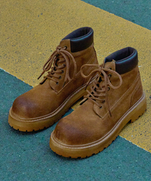 WETHEROAD（ウィーザロード）の「WTRD5116-1 Cameroon Suede 7 Hole Walker Camel Washing [230~290MM]（ブーツ）」