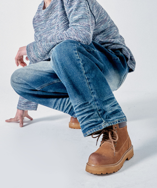 WETHEROAD（ウィーザロード）の「WTRD5116-1 Cameroon Suede 7 Hole Walker Camel Washing [230~290MM]（ブーツ・メンズ・その他・28cm/29cm/23cm/24cm/26cm/27cm/25cm）」の3枚目の写真