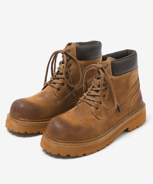 WETHEROAD（ウィーザロード）の「WTRD5116-1 Cameroon Suede 7 Hole Walker Camel Washing [230~290MM]（ブーツ・メンズ・その他・28cm/29cm/23cm/24cm/26cm/27cm/25cm）」の6枚目の写真