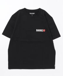 BANKS（バンクス）の「RASH GUARD/BANKS JOURNAL/バンクスジャーナル ラッシュガード 半袖Tシャツ サーフ UVカット 水陸両用 速乾 ビーチ プール 海 リゾート（ラッシュガード・レディース）」