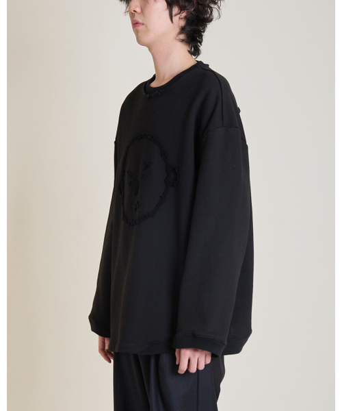 WHYSOCEREALZ(ワイソー シリアルズ)の「So Serious Sweat-Sleeve - black(スウェット・メンズ・その他・MEDIUM/LARGE/X-LARGE)」の2枚目の写真