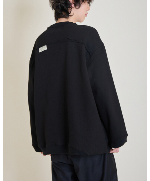 WHYSOCEREALZ(ワイソー シリアルズ)の「So Serious Sweat-Sleeve - black(スウェット・メンズ・その他・MEDIUM/LARGE/X-LARGE)」の4枚目の写真