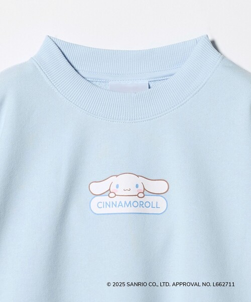 green label relaxing(グリーンレーベルリラクシング)の「【別注】<URBAMENT>SANRIO スウェット / トレーナー / キッズ 140cm-150cm(スウェット・キッズ・ライラック/ライトブルー/ダークグレー・140cm/150cm)」の12枚目の写真