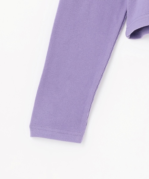 by LOVEiT（バイラビット）の「リボンパッチ長袖Tシャツ（Tシャツ/カットソー・キッズ・ブラック/グレー系/オフホワイト/ラベンダー・130cm/160cm/120cm/140cm/150cm）」の15枚目の写真